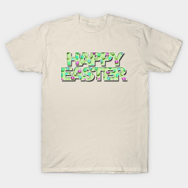 Happy Easter T-Shirt by JJW Clothing